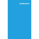 Warwick Notebook Fluoro Blue 3B1 32 Leaf Spiral Ruled 7mm 165x100mm